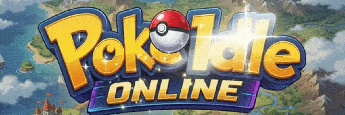 Banner animado de Poke Idle Online